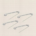 thumbnail image 4 of Miangastore 50Pcs Pin Locking Back for Brooches with Rectangular Shape and Silver Color, 4 of 8