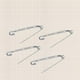 thumbnail image 5 of 50 broches de plata de 3,5 cm con cierre trasero, barra de seguridad para manualidades y bisutería., 5 of 5