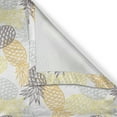 thumbnail image 6 of Ambesonne Fruits Valance & Curtain, Exotic Pineapple Tropics, 55"x36", Marigold Dimgray, 6 of 6