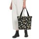 thumbnail image 5 of Fotbe Daisy Bolsa de Playa con Estampado, Bolsa de Hombro, Bolsa de Mano Espaciosa, Bolsa de Viaje Ligera, Bolsa de Compras Versátil, 5 of 6