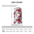 thumbnail image 4 of Naloa Lilies Flowers Basketball Jersey Reversible Men's Mesh Athletic Sports Shirts Training Practice S-4XLMedium, 4 of 6