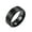 Black, variant on mens-wedding-rings-black-sliver-gold-pure-8mm-rings