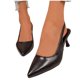 thumbnail image 5 of Zapatos Negros Versátiles de Punta Del Dedo Del Pie de las Mujeres de Tallón Alto de 6,5 cm para el Estilo de Primavera / Verano de Moda Y Cómodo, 5 of 7