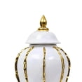 thumbnail image 2 of Traditional Porcelain Ginger Jar Display Ceramic Vase for Storage Desk Ginger Jar Tank L, 2 of 9