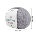 thumbnail image 2 of RKSTN wools group Wool Hand-woven Medium Coarse Scarf Hat Overcoat Wool Merinoss Wool Wool Cashmeres Yarn, 2 of 5
