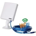 thumbnail image 1 of KuWFi Long Range Outdoor WiFi Netwok Adapter, High Gain 14dBi Antenna 5M Cable Wireless USB Adapter Stable Signal from Outdoor, 1 of 1