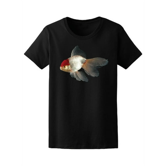 White Oranda Goldfish T-Shirt Women -Image by Shutterstock, Female XX-Large
