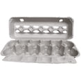 thumbnail image 4 of Blank 12-Egg View Style Paper Pulp Carton - 50 Pack, 4 of 5