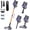 Purple, variant on Roanow Cordless Vacuum Cleaner, 38KPA/55Mins with Display Stick Vacuum for Home Hardwood Floor Carpet Pet