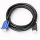 thumbnail image 3 of Adaptador HDMI macho dorado a VGA HD macho de 15 pines 1080P HDTV Cable convertidor, 3 of 4