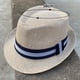 thumbnail image 2 of Sombrero de 56-58 cm de circunferencia para hombres y mujeres, sombreros para exteriores, sombreros de paja con protección solar, sombreros de jazz retro, 2 of 5