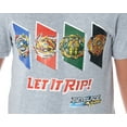 thumbnail image 2 of Beyblade Burst Boys' 4 Spinner Tops Design Fafnir Let It Rip! T-Shirt, 2 of 3