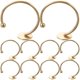 thumbnail image 1 of 10Pcs Ring Blanks for Jewelry Making Adjustable Ring Bases Rings Blanks Jewelry Findings DIY Supplies, 1 of 4