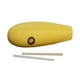 thumbnail image 2 of Guiro de pez, instrumento musical de percusión, maraca, percusión latina con 2 raspadores amarillo, 2 of 8