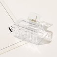 thumbnail image 1 of Ice Color Net Red Simple Square Hollow Out Sweet Hair Clip Hair Ornament For Women Clips For Thin And Medium Hair Non Slip Strong Grip Hair Clamps Hair Styling Accessories, Polyester Hair Clip, 1 of 9