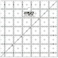 thumbnail image 2 of Olfa Acrylic Ruler Frosted 6.5x6.5 Square, 2 of 2