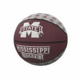 thumbnail image 1 of Logo Brands 177-91MR-1 Mississippi State Repeating Logo Mini-Size Rubber Basketball, 1 of 1