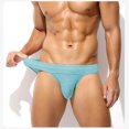 thumbnail image 3 of Men's Low-Rise Solid Color Highly Breathable Briefs, 3 of 4