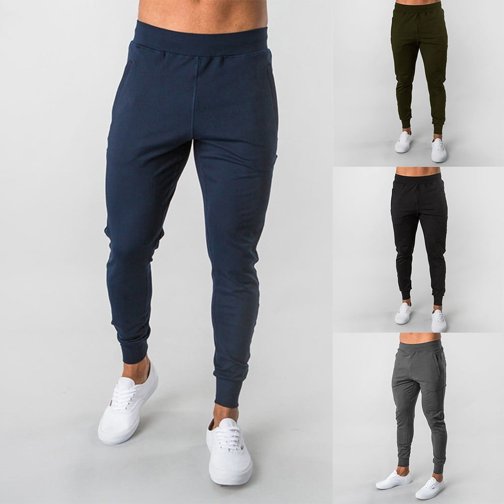 Amazon.com: Men's Slim Fit Joggers, Athletic Workout Training Pants for Gym  Running，Sweatpants for Men with Side Stripes(Black-S) : Clothing, Shoes &  Jewelry