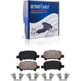 thumbnail image 3 of Detroit Axle - Rear Brake Kit for Toyota 2005-2007 Avalon 2002-2006 Camry 2004-2008 Solara, Disc Brake Rotors Ceramic Brakes Pads with Hardware Replacement : 10.59" inch Rotor, 3 of 3