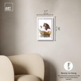 thumbnail image 5 of Bathtime Tiger Shadowbox Print Trendy Bathroom Art by Art Remedy, White Frame, 10 x 15, 5 of 7