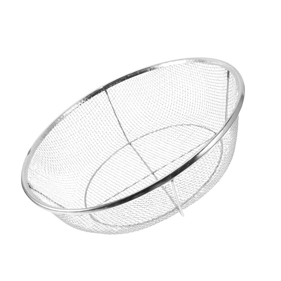 IFANLANDOR Outdoor Fire Pit Spark Shield Plated Silver Fine Mesh with Hand Safe Rolled Edge and Quick Installation