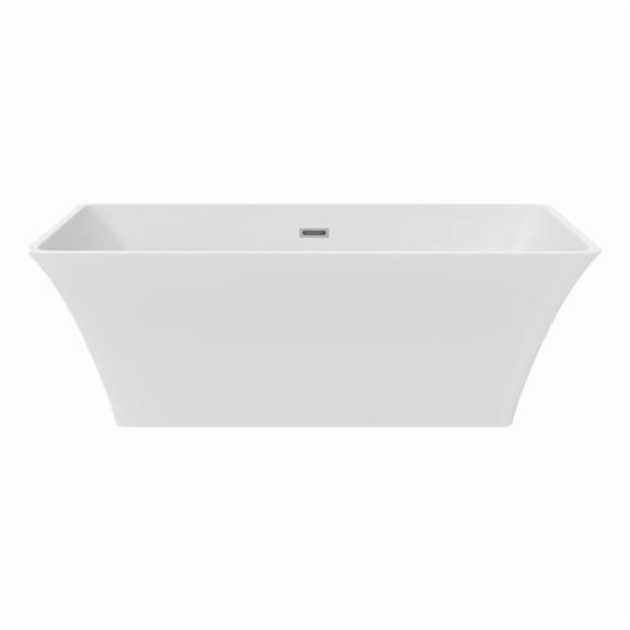 Blaire 67" x 32" Acrylic Bathtub in White