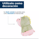 thumbnail image 4 of Peluche de Cerdito con disfraz de dinosaurio Puercosaurio, 4 of 4