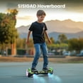 thumbnail image 4 of TST Bluetooth Hoverboard, 6.5" 300W Powerful Motor Hover Board with LED Lights, 6-10MPH Max Speed Self Balancing Electric Scooter, 4 of 5