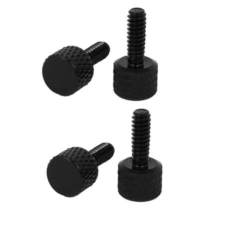 Uxcell 6#-32 Computer Graphics Card Round Head Knurled Thumb Screws ...