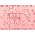 thumbnail image 1 of Ahgly Company Indoor Rectangle Solid Red Modern Area Rugs, 2' x 4', 1 of 4