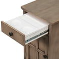 thumbnail image 6 of Euroco Chairside End Table with Built-in Power Strip, Lift-Top Storage & Cup Holders, 6 of 9