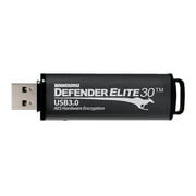 Kanguru Defender Elite30 Hardware Encrypted Flash Drive, 512G - AES 256 Hardware Encrypted Flash Drive with Physical Write Protect Switch, 512G
