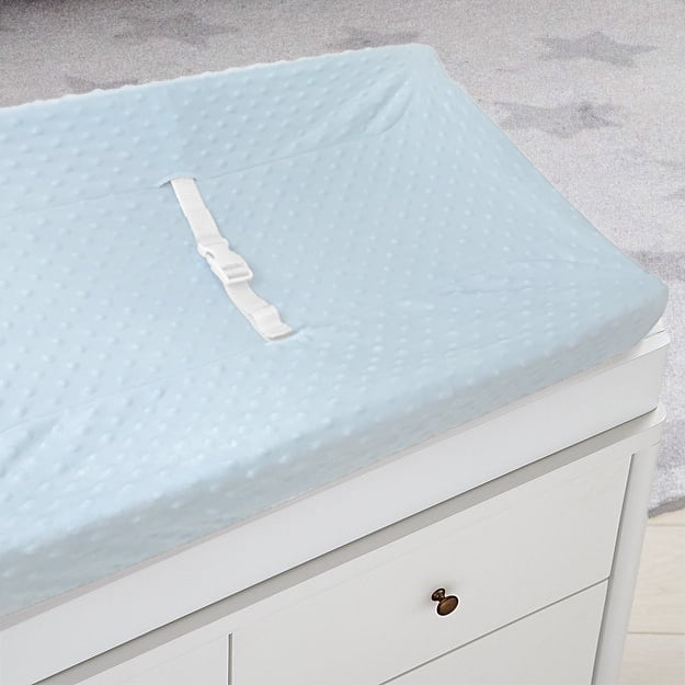 TL Care® Chenille Contoured Changing Pad Cover