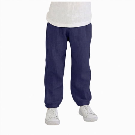 Toddler 18-24 Months Boys Mesh Athletic Pants Active Lightweight Sweatpants Casual Jogger Pants 6-12 Months 12-24 Months 2T 3T 4T 5T 6T 7T 8T 9T Children Navy Streetwear Pants