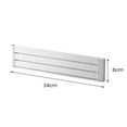 thumbnail image 5 of Magnetic Towel Rail Punch-Free Installation Multifunctional Wall Mounted Bathroom Folding Towel Drying Rack Prevent Turning Over Kitchen Rag Hand Towel Storage Shelf Household Supplies, 5 of 7