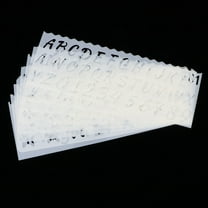 VERDANVERSE 32Pcs Stencils for Drawing for Kids School Project Tools Imagination Improvement Square White