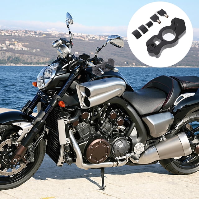 TABLETREANDS 1Jgo Para Manillar De Motocicleta Negro Con Alta Durabilidad Y Seguridad Antirrobo