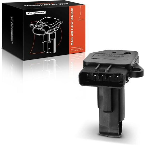 A-Premium Mass Air Flow Sensor Meter [5-Pins] Compatible with Mazda 2 2011-2012, 3 2004-2010, 5 2006-2010, 6 2003-2013, CX-7 2010-2012, Protege 1999-2003, Replace# L32113215, 1380063J00