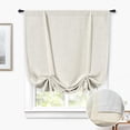 thumbnail image 1 of Cortinas de lino opacas DriftAway, 45 x 63 cm, lino claro, 1 of 8