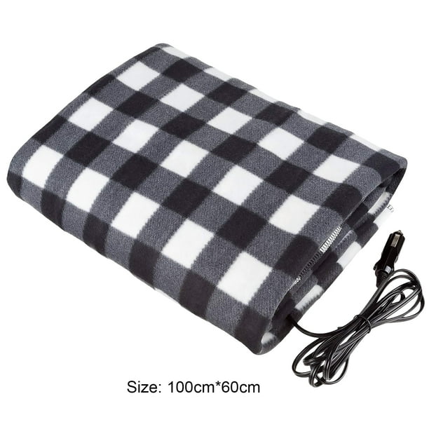 12V Electric Car Blanket Energy Saving Warm Car Heating Blanket Autumn Winter Travel Camping Electric Blanket Car Accessories Walmart