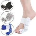 thumbnail image 4 of 1 pieza de férula para enderezar el juanete del dedo gordo del pie, corrector, separador de dedos, protector de dedos, alivio del hallux valgus, ambos pies izquierdo y derecho, usado, 4 of 6