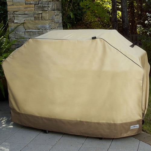Sure Fit 55" Small Two-Tone Grill Cover, Taupe Olive by Generic