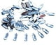 thumbnail image 1 of Bolsa de 100 confeti de mesa para decorar tu fiesta de cumpleaños o baby shower (azul chupete)., 1 of 6