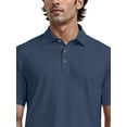 thumbnail image 4 of Ben Hogan Men's & Big Men's Performance Solid Polo Shirt with Short Sleeves, Sizes S-5XL, 4 of 7