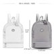 thumbnail image 4 of Mochila con cordón para gimnasio, impermeable, para viajes, senderismo, natación, bolsa deportiva con compartimento para zapatos para hombres, mujeres y niñas, 4 of 7