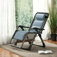 thumbnail image 2 of ABORON Zero Gravity Chair,Premium Outdoor Lawn Folding Lounge Chairs,Sturdy Adjustable Reclining Patio Chairs with Removable Cushion,Headrest & Tray, 2 of 5
