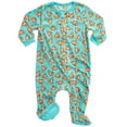 thumbnail image 2 of leveret little baby boys christmas fleece footed sleeper pajama onsie (size 6 months-5 toddler), 2 of 2