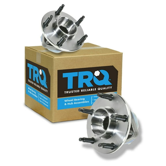 TRQ Wheel Hub & Bearing Assembly Rear Pair Set for Chevy Corvette XLR-V BHA53544 Fits select: 1997-2008 CHEVROLET CORVETTE, 2004-2006 CADILLAC XLR