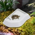 thumbnail image 1 of Piscina para tortugas, comedero para tortugas con rampa, extraíble, plato de comida paisajístico, cuenco de agua para tortugas, geckos, serpientes y, 1 of 8